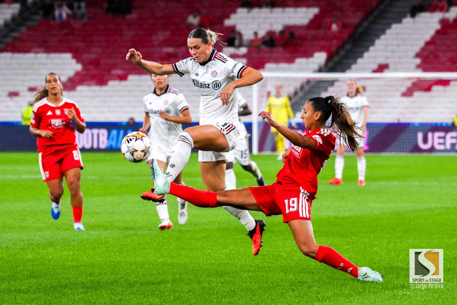 Benfica perde com Bayern Munich para a Liga dos Campeões Feminina